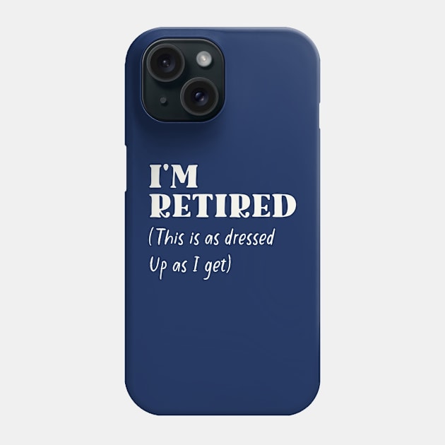 Retired Phone Case by JunkyDotCom