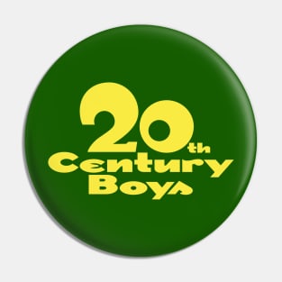 20th Century Boys - Back print Pin