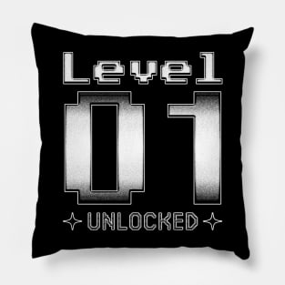 Level 1 Unlocked Pillow