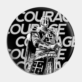 The Knight: Courage Pin