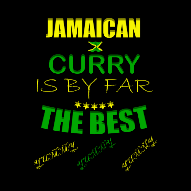 Jamaican Curry, Jamaica Flag by alzo