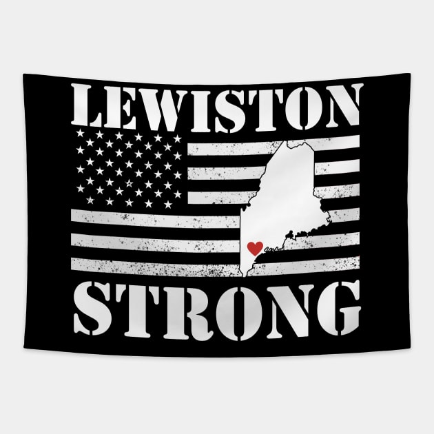 Lewiston Strong Tapestry by Nolinomeg