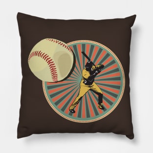 Baseball Retro Classic Pillow