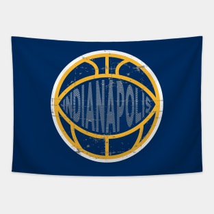 Indianapolis Basketball 2 Tapestry