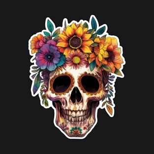 Flower Skull T-Shirt