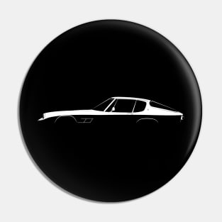 Maserati Mistral Silhouette Pin