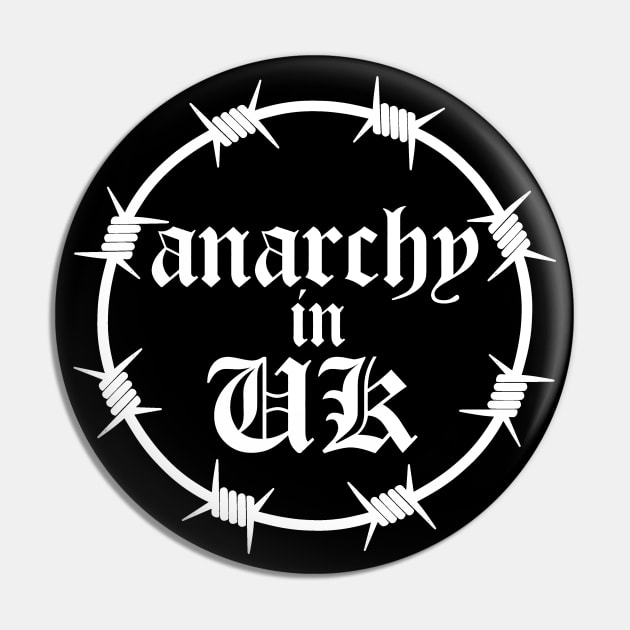 Anarchy in UK (white) Pin by Smurnov