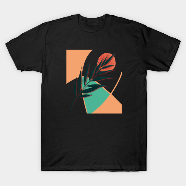 Discover Abstraction with a twig - Twig - T-Shirt