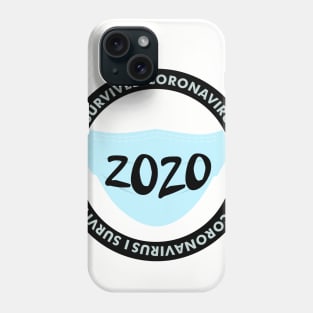 i survived coronavirus Phone Case