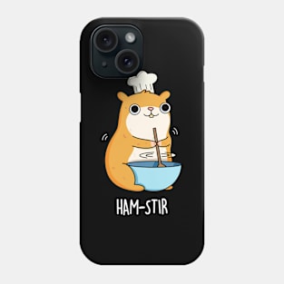 Ha-m-stir Funny Hamster Pun Phone Case