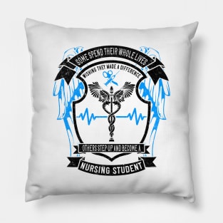 Funny Nursing Student Nurse Gift Idea Pillow