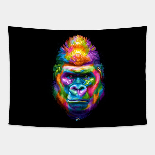 Gorilla Tapestry by stonemask