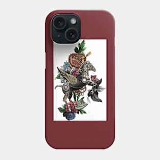 Mechanical Horse Design Phone Case