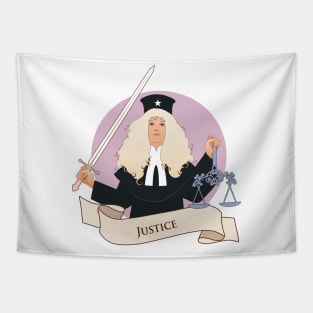 Tarot Arcana: Justice Tapestry