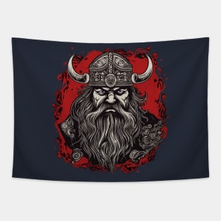 Battle Ready Viking Tapestry