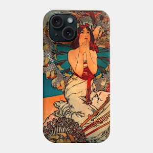 Art Nouveau Vintage Poster Phone Case