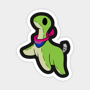 Bisexual pride Nessie Magnet