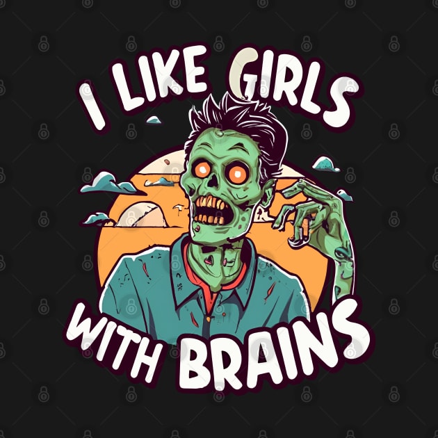 I Like Girls with Brains by Cervezas del Zodiaco