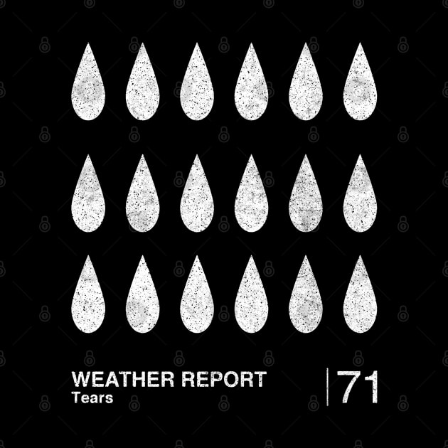 Weather Report / Minimalist Graphic Artwork Fan Design by saudade