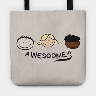 Smiley faces Tote