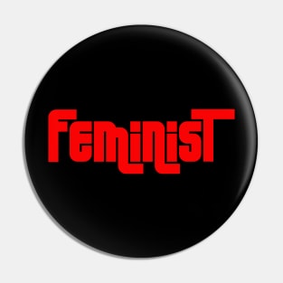 Feminist 04 - Classy, Minimal, Elegant Feminism Typography Pin