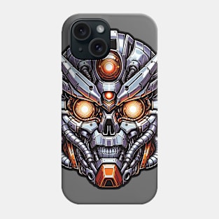 Biomech Skull S01 D44 Phone Case