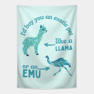 A Llama or an Emu Tapestry