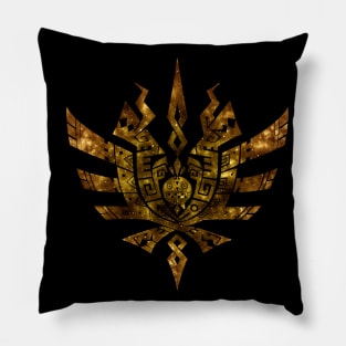 Monster Hunter 4 Ultimate - Logo (Galaxy Design) Pillow