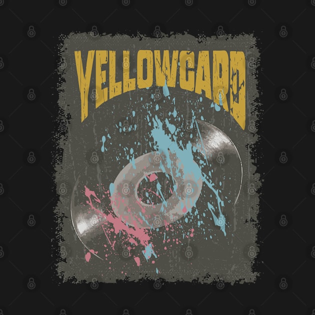 Yellowcard Vintage Vynil by K.P.L.D.S.G.N