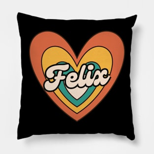 Retro Love Felix SKZ Pillow