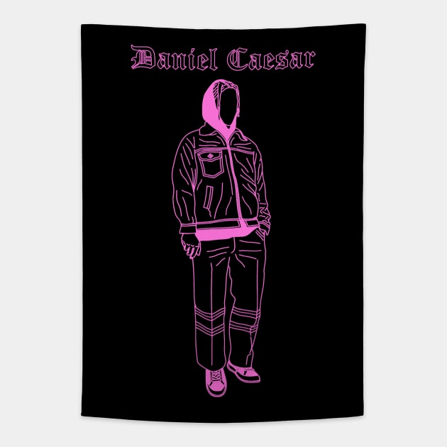 Daniel Caesar Tapestry by RoanVerwerft