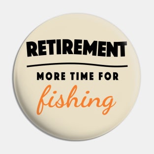 Retirement Gift Retired Elderly Party Fishing Pin