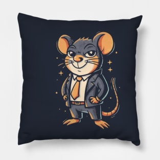 Mouse enterpreneur Pillow