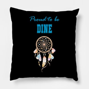 Native American Dine Dreamcatcher 50 Pillow