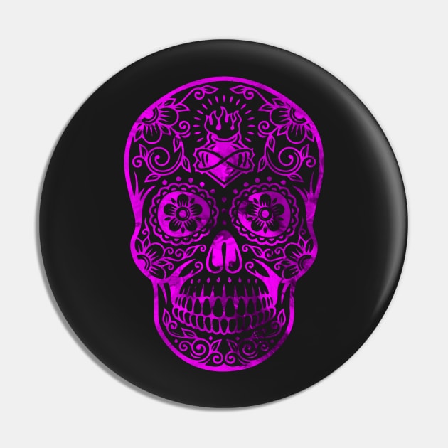 PURPLE MEXICAN LATINO SCULL DESIGN Pin by Proadvance