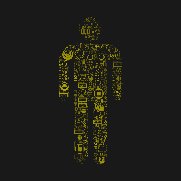 Metal Man Word Cloud (10) by The Glass Pixel