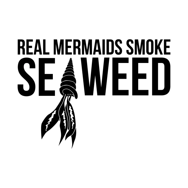 Real mermaids smoke seaweed by hoopoe