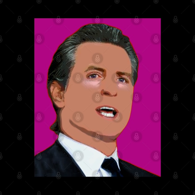 gavin newsom by oryan80