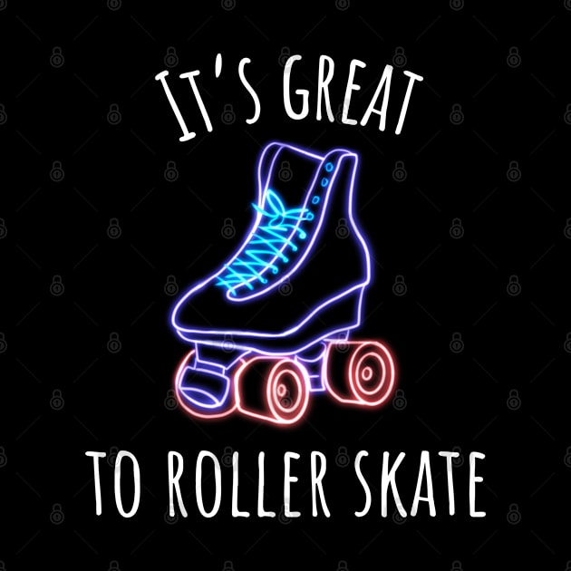 It's Great to Roller Skate by wildjellybeans