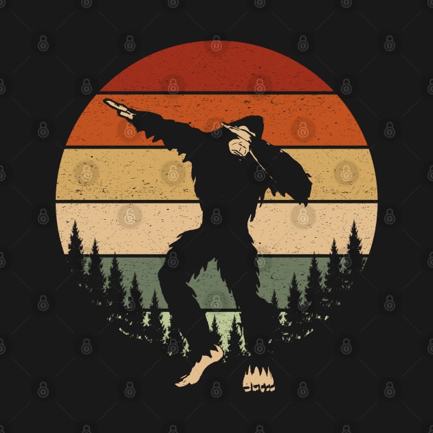 Bigfoot Dabbing by Tesszero