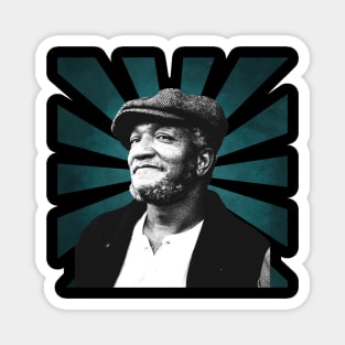 Redd Foxx II Retro Pixel II 70s Magnet