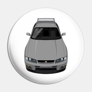 Skyline GTR V Spec R33 - Grey Pin