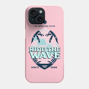 Ride The Wave Surfing Surfer Phone Case