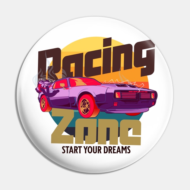 Racing Zone futuristic motors cyber sunset Pin by SpaceWiz95