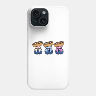 Three Chibis (Farmers) Phone Case