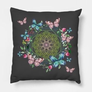 Chakra butterflies Pillow