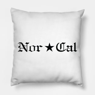NorCal With Star Pillow