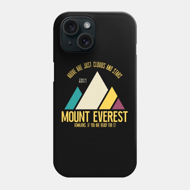 Everest Dark Phone Case by NEFT PROJECT