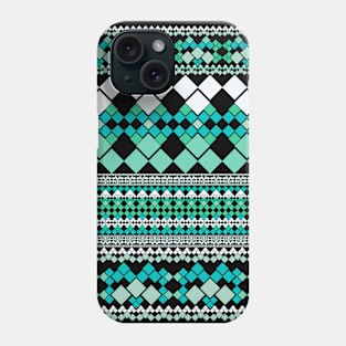 Geometric Bohemian Green Phone Case