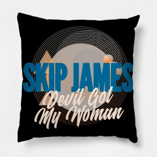 Skip James devil got my woman Pillow